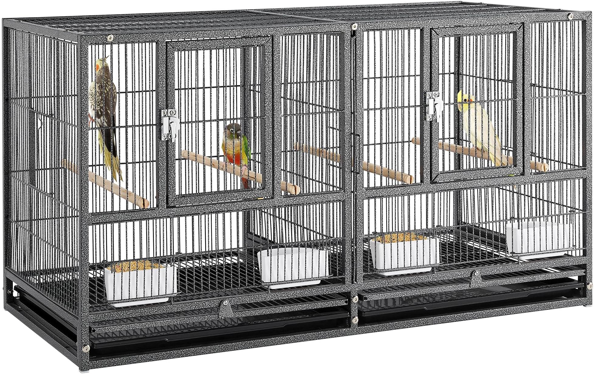 Divided Breeder Bird Cage