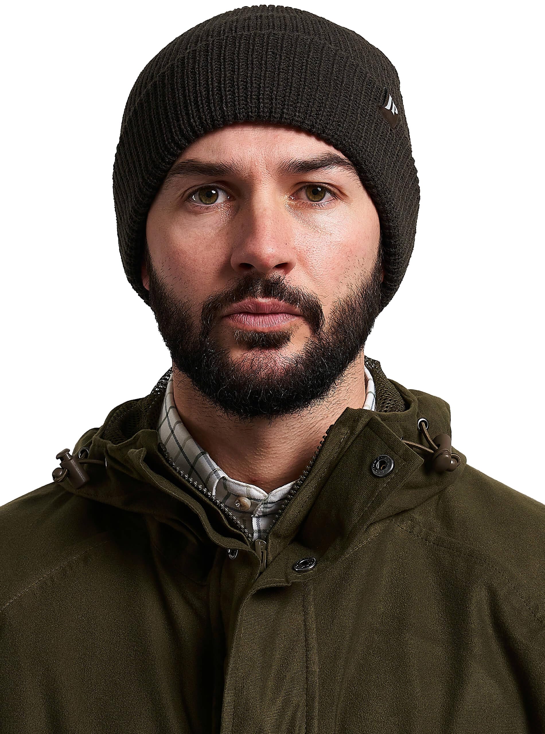 JACK PYKE Mens 3M Thinsulate Bob Hat – Warm 100% Acrylic Beanie Hat for Men, Fitted and Foldable, Ideal for Travelling, Holiday & Outdoors - Olive Green