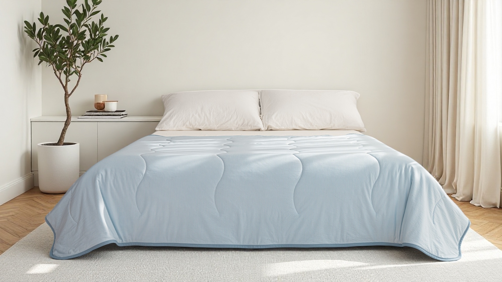 DOWN HOME Cooling Comforter King Size, Cooling Blanket for Hot