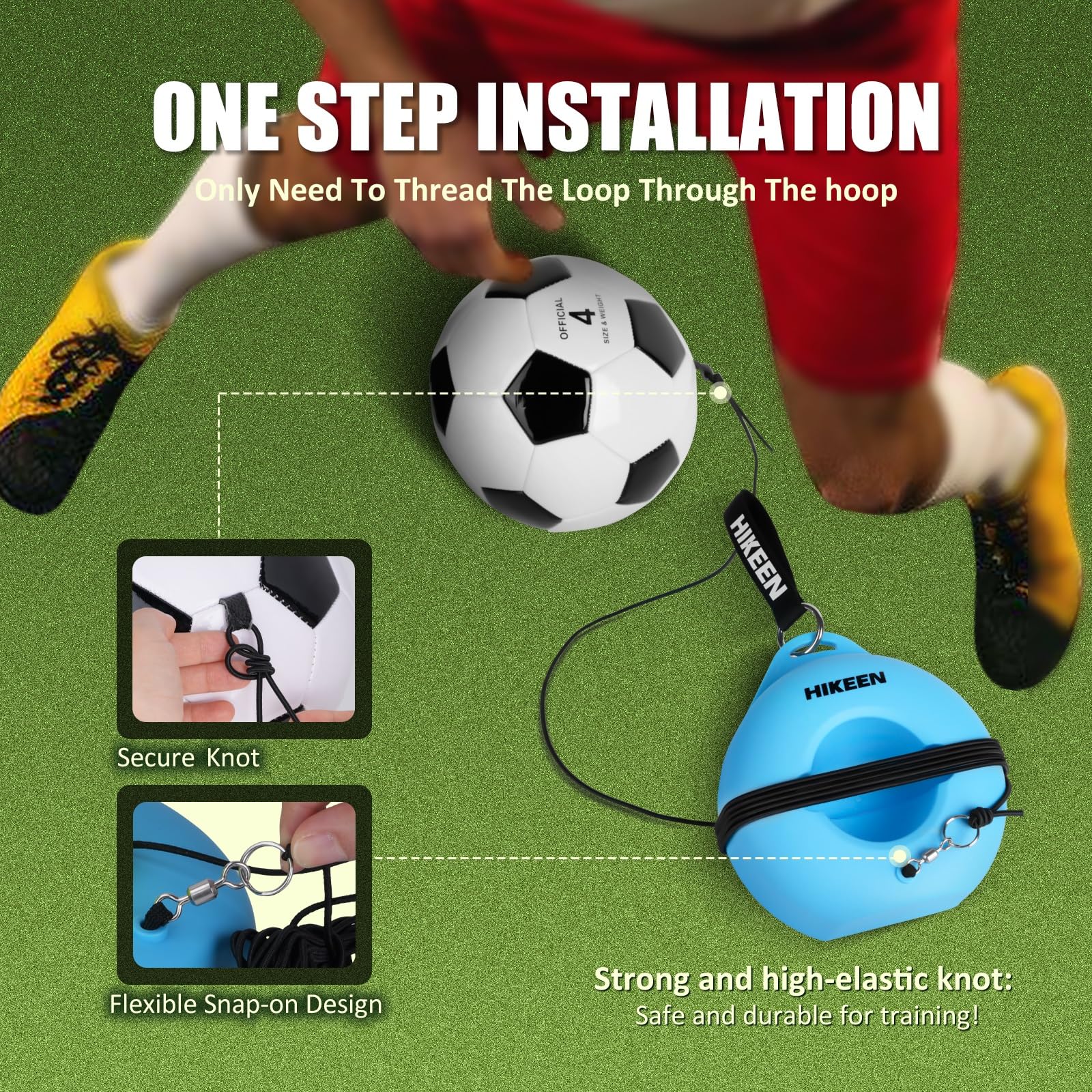 Amazon.co.jp: Hikeen サッカー 練習用具 室内 リフティング サッカー