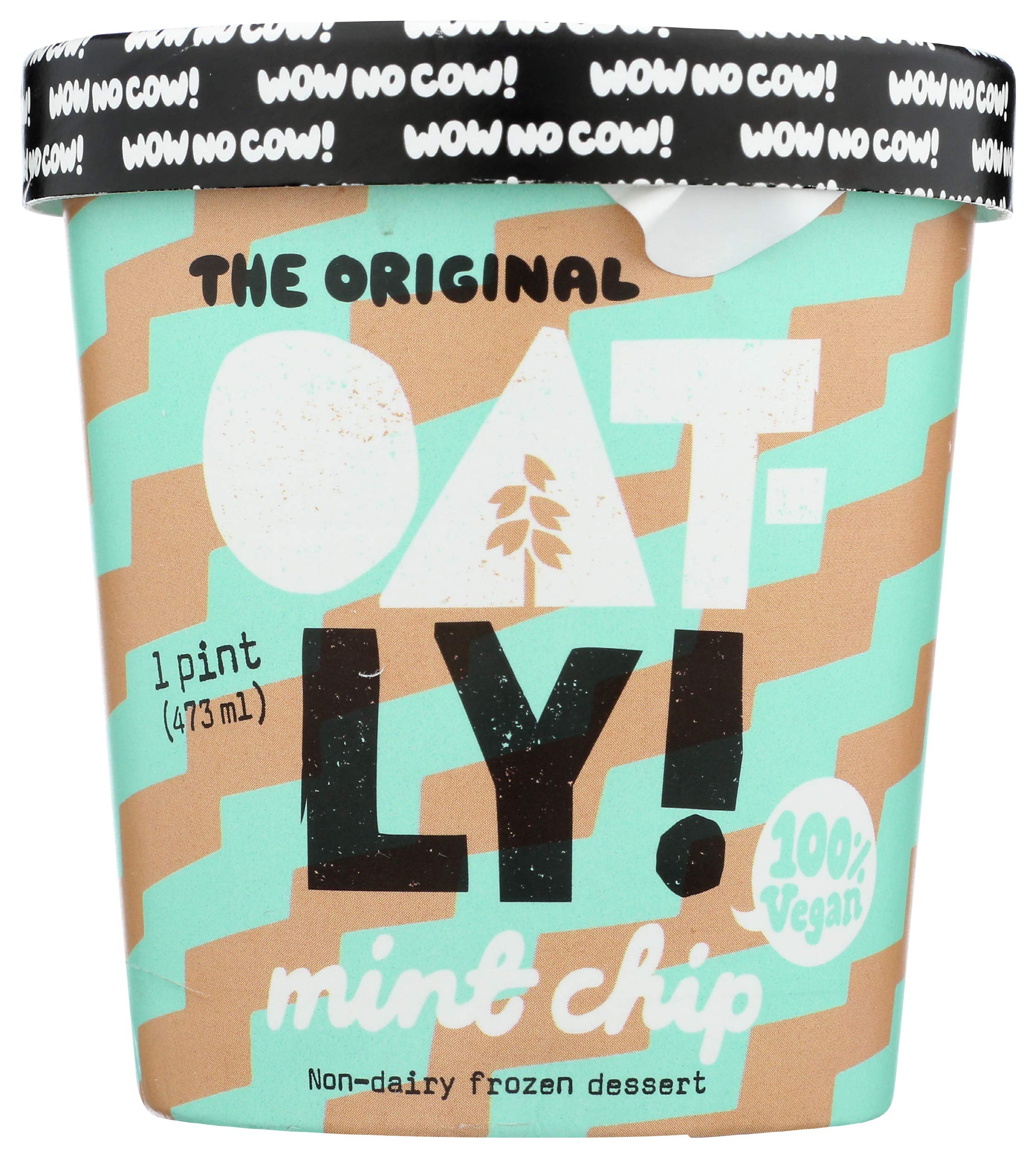 Oatly, Non Dairy Ice Cream, Mint Chip, 16 Fl Oz