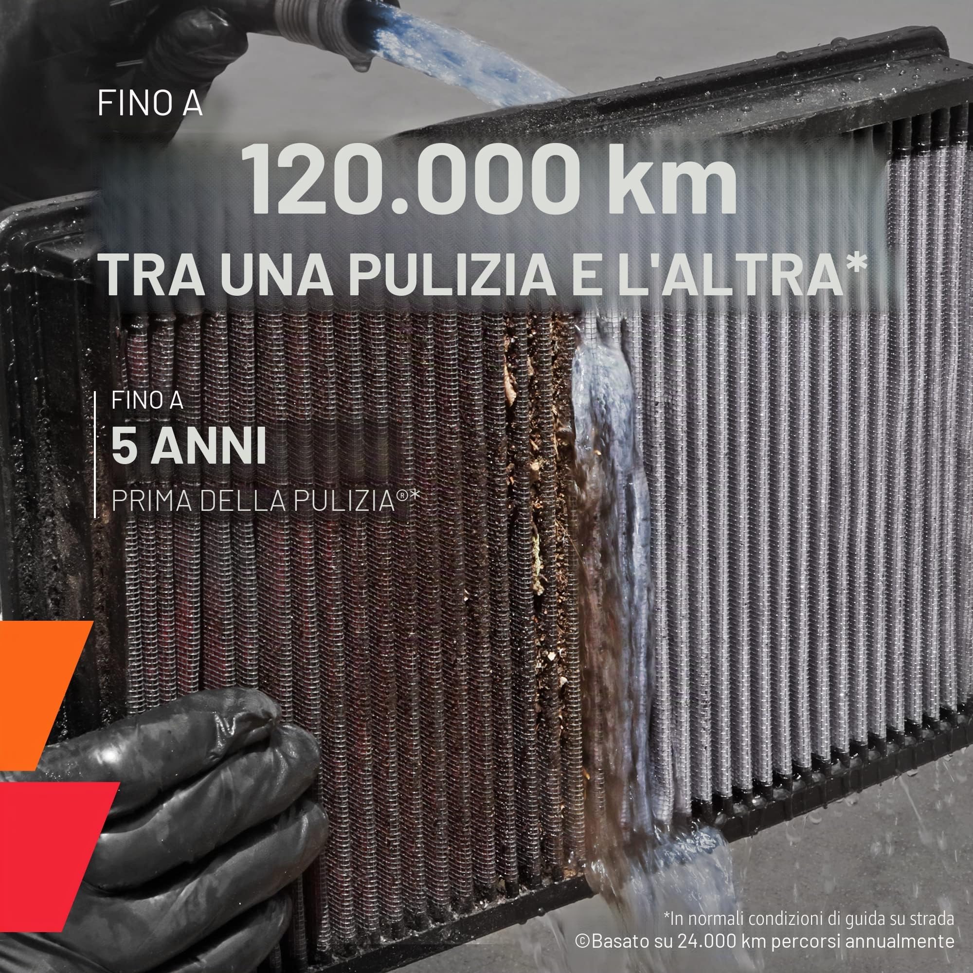 K&N E-1987 Filtri Aria Sostitutivi Auto, Lavabile e Riutilizzabile