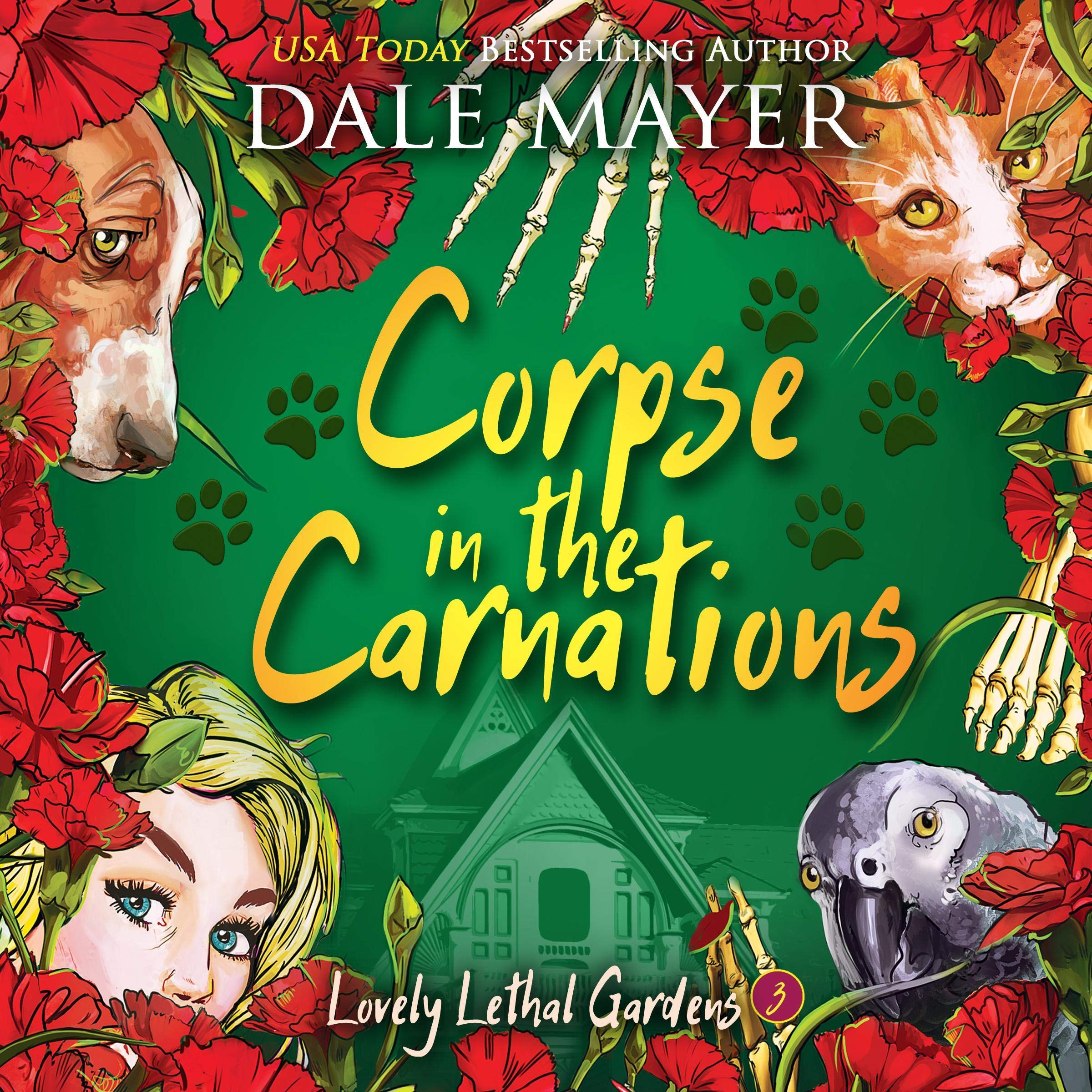 Cover art for Corpse in the Carnations