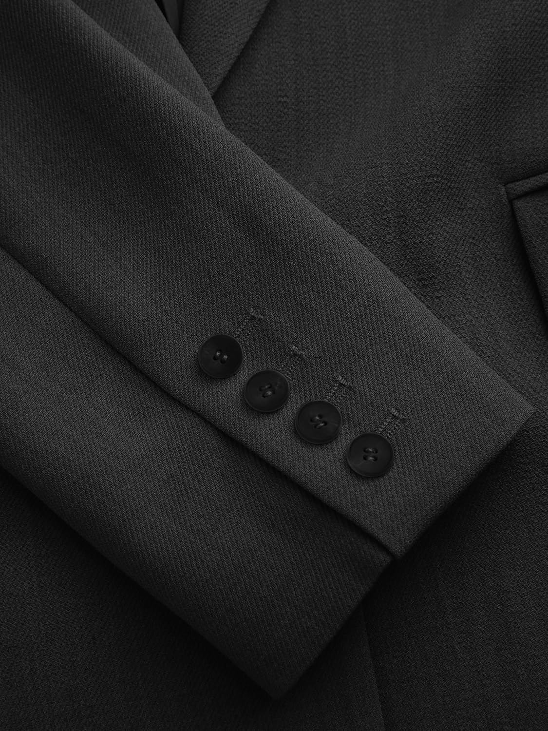 CIDER Blazers for Women Oversized Blazer Notched Collar Long Sleeve Jacket Office Work Wear Stylish Blazer - Image 3