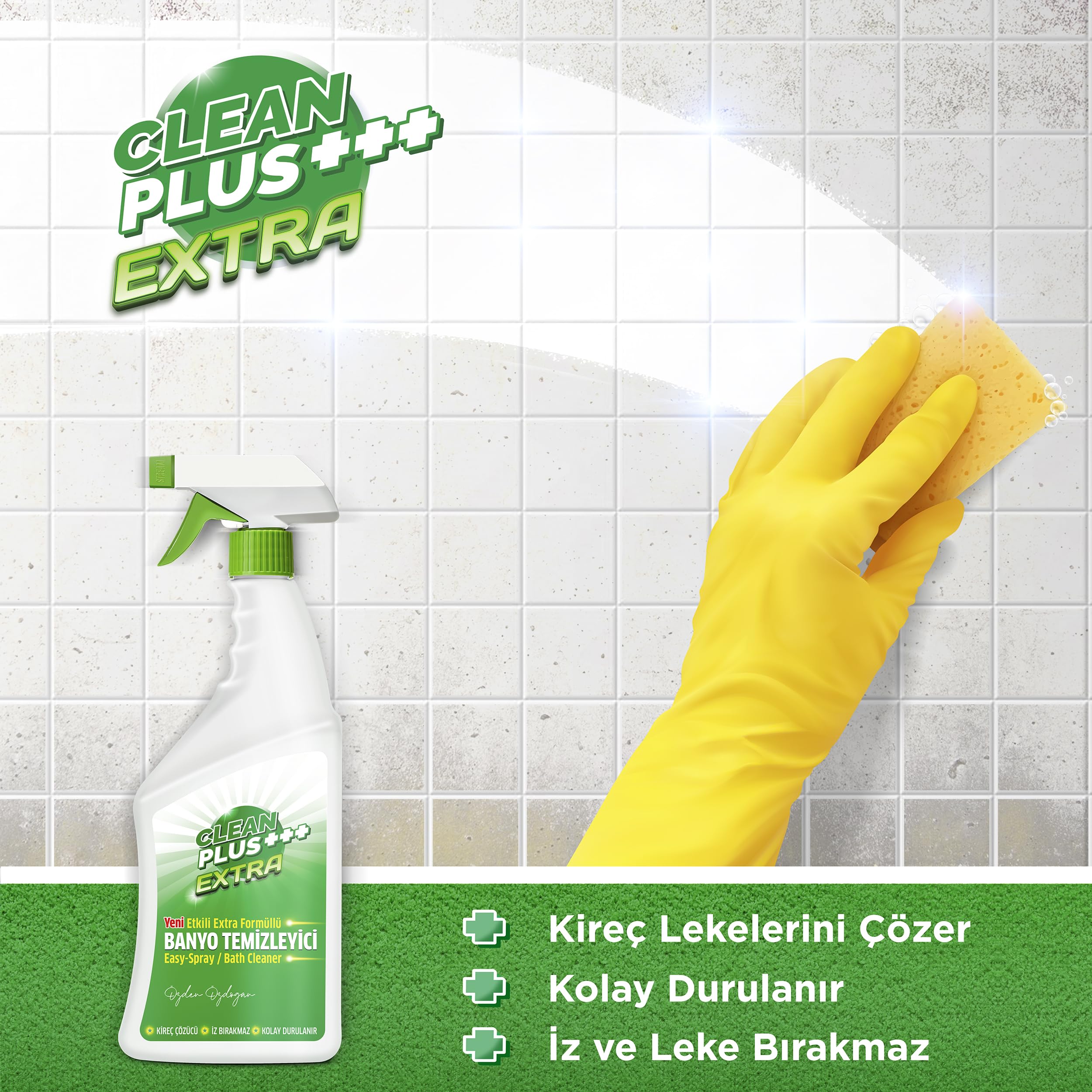 Clean Plus Efsane 3'lü Temizlik Seti Mutfak Temizleyici, Leke Çıkarıcı Ve Banyo Temizleyici