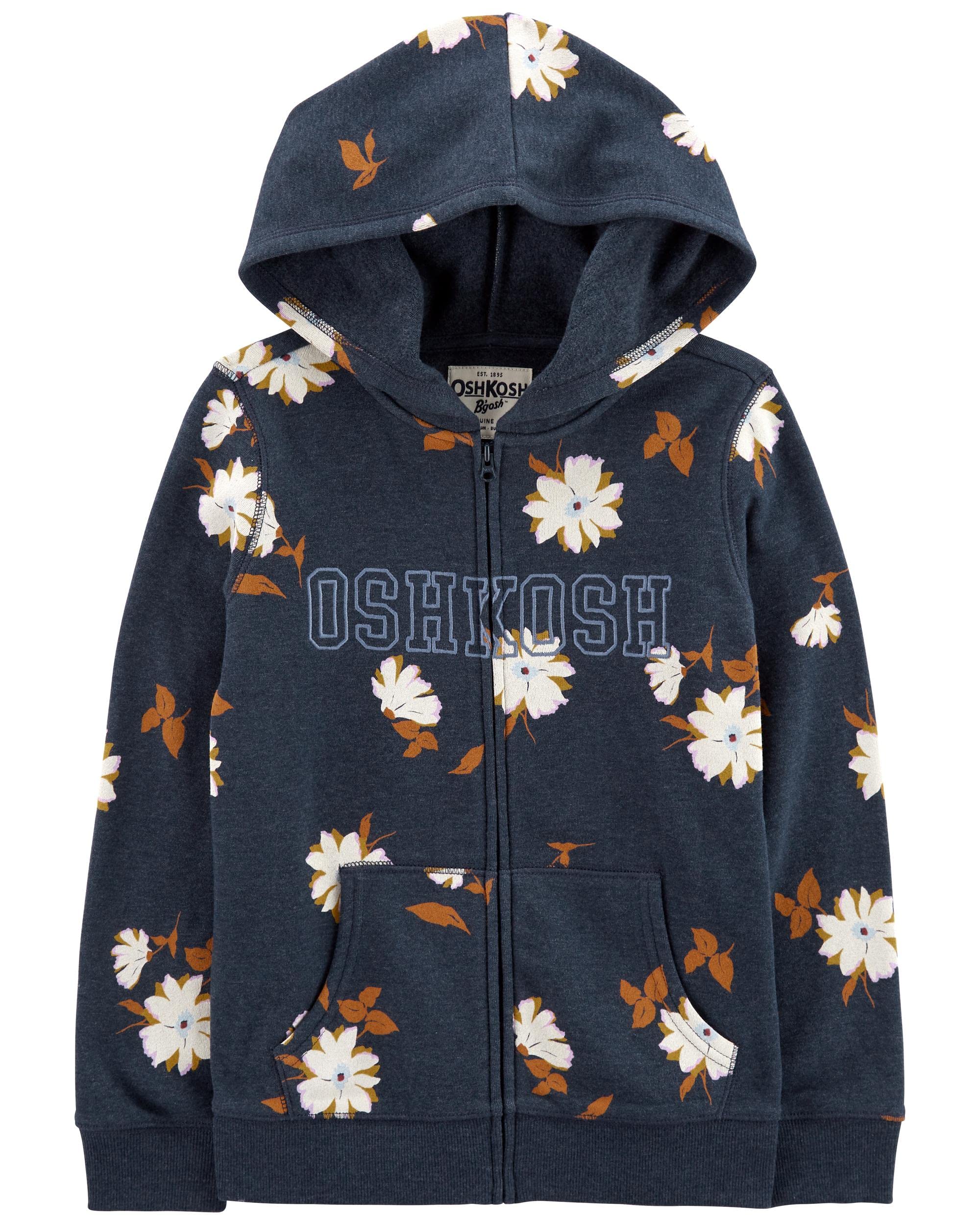 OshKosh B'Goshgirls Logo Hoodie Hooded Sweatshirt