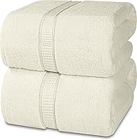 Vista 17 de Utopia Towels - Lujosa toalla de baño jumbo, 2 unidades - 600 g/m², 100% algodón hilado en anillo, toalla extragrande altamente absorbente