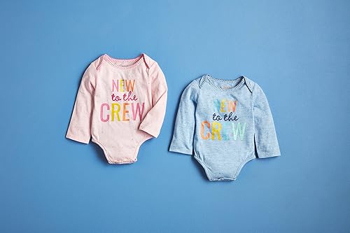 Miniatura 2 de Mud Pie Baby Boys Crawler, Algodón, Azul, 0-6 Mud Pie New To The Crew Crawler Cotton Blue 0 6 Meses, Azul, Talla 0-6M US, Azul
