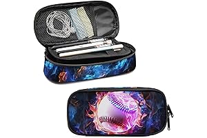 Baseball Printed Pencil Case for Boys: The Ultimate Back-to-School Essential
