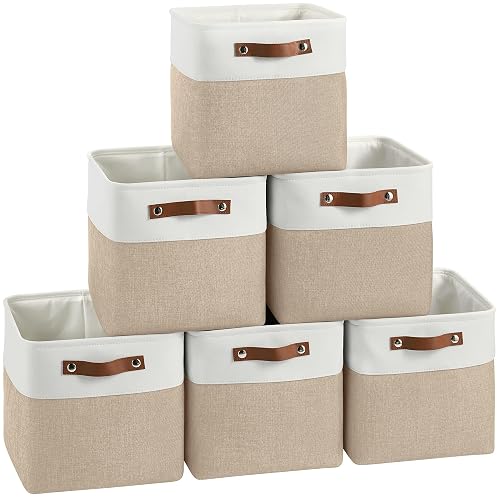 FinishingBo Cube Storage Bin 6 Pack product photo (Bins & Baskets) — ScooterReviewPro review