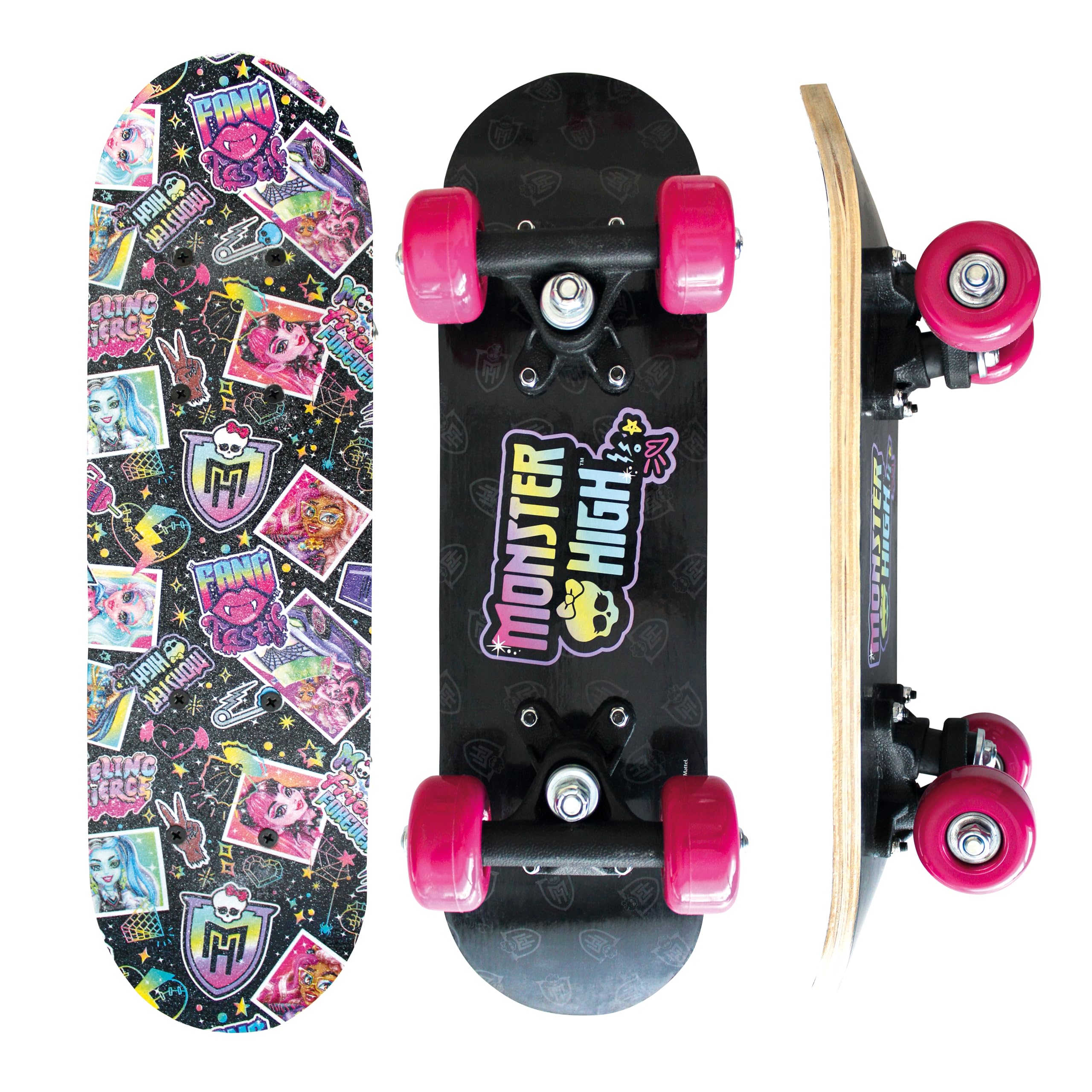 Monster High mini skateboard in legno 43x12x8 cm