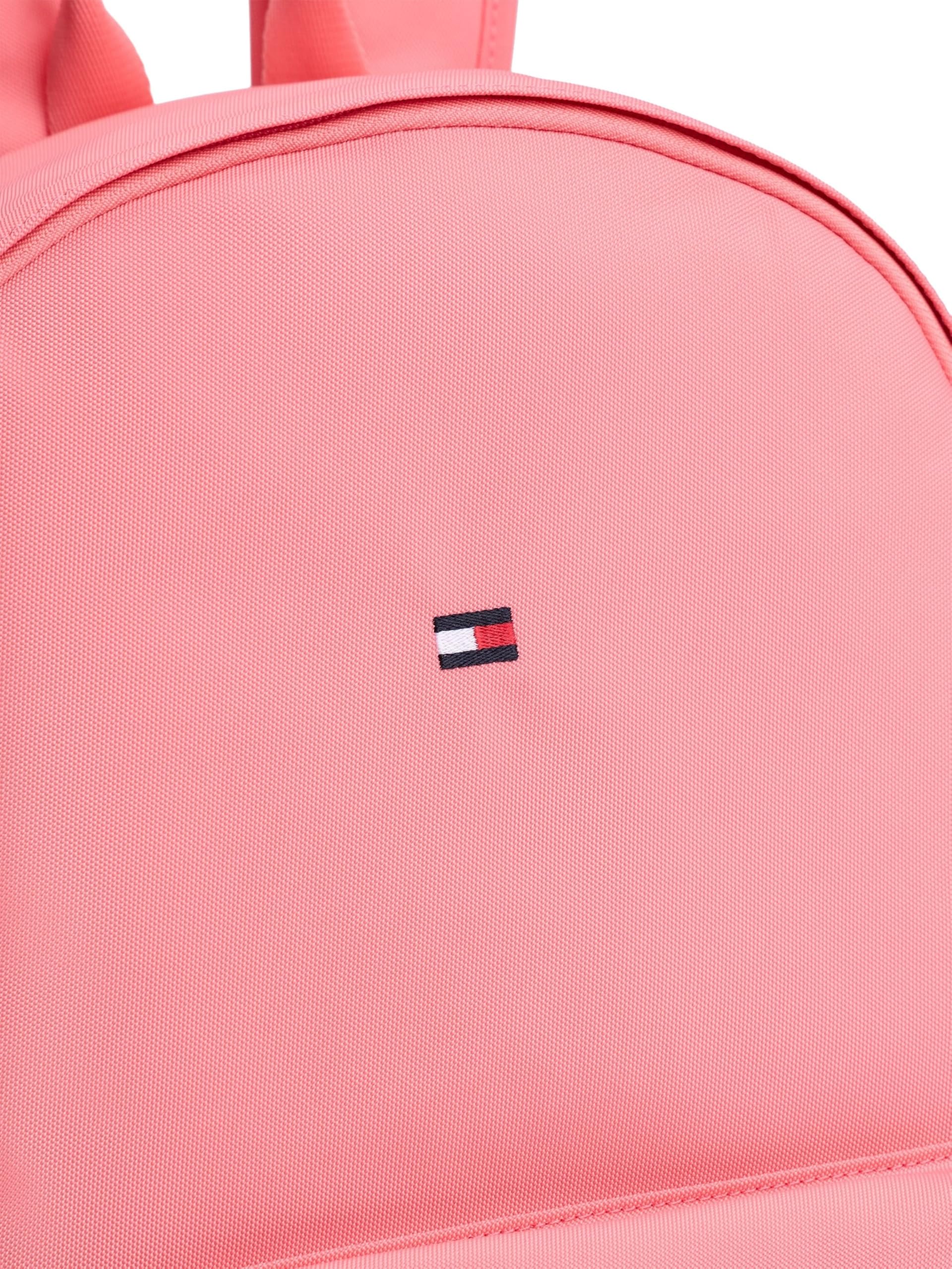 Tommy Hilfiger Bambini Unisex Zaino Essential con Tasca Esterna, Rosa (Tropical Blush), Taglia Unica