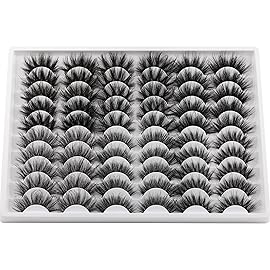 30 Pairs 20MM False Eyelashes ALICE Wholesale 6 Styles Lashes Bulk 6D Volume Dramatic Faux Mink Eyelashes Multipack