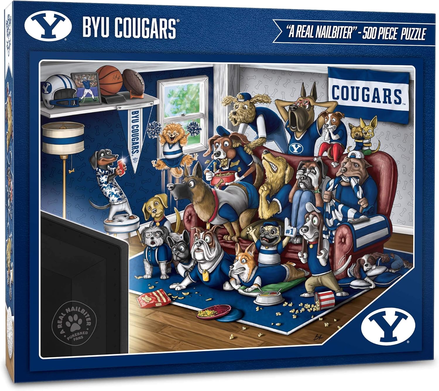 YouTheFan NCAA Purebred Fans A Real Nailbiter Puzzle