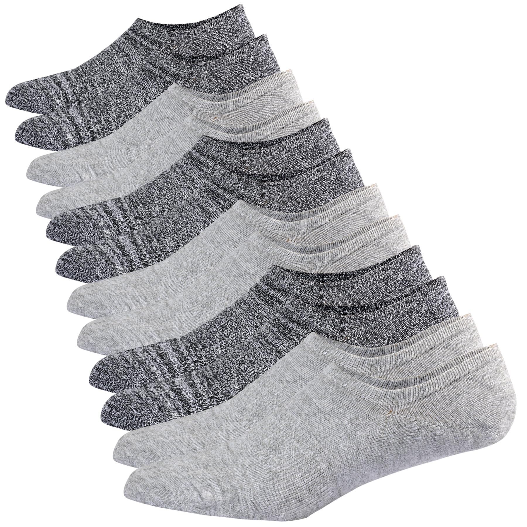 Mens No Show Socks Cotton Low Cut Ankle Short Casual Socks Men With Grips
