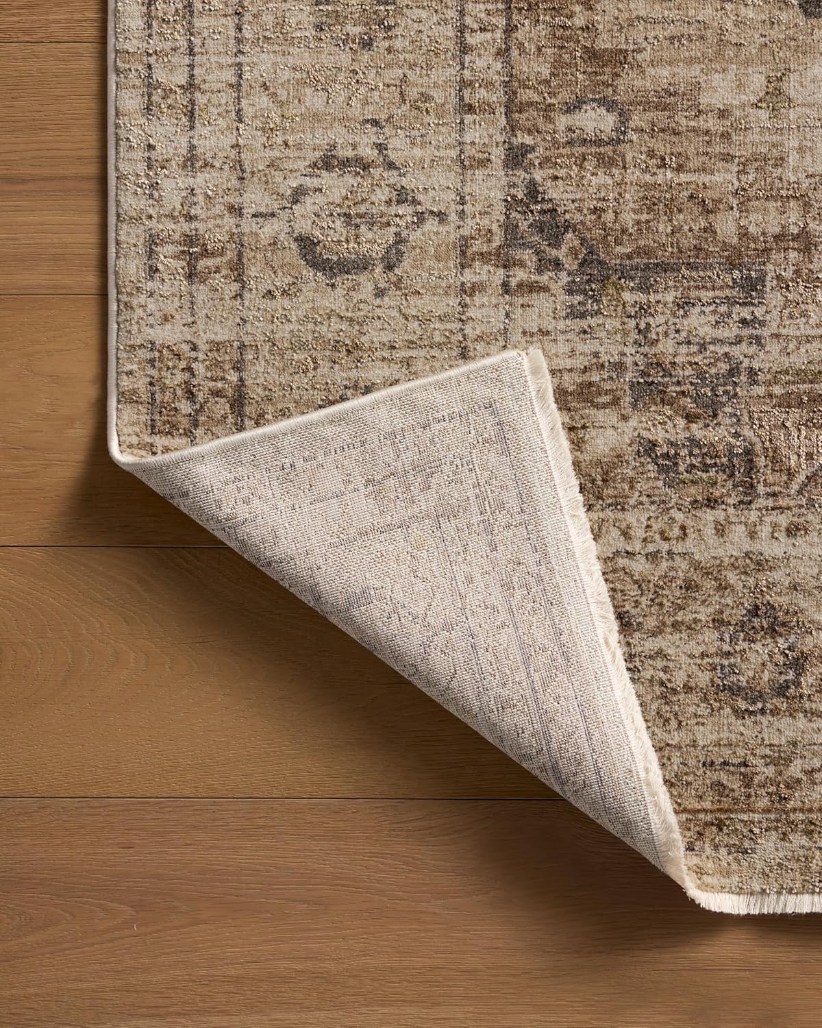 Loloi Haywood Collection HYD-03 Natural/Bark 7'-10" x 10' Area Rug
