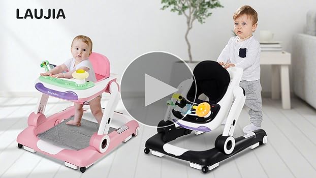 Amazon.com : Music and Lights Baby Walker with Wheels,5-in-1