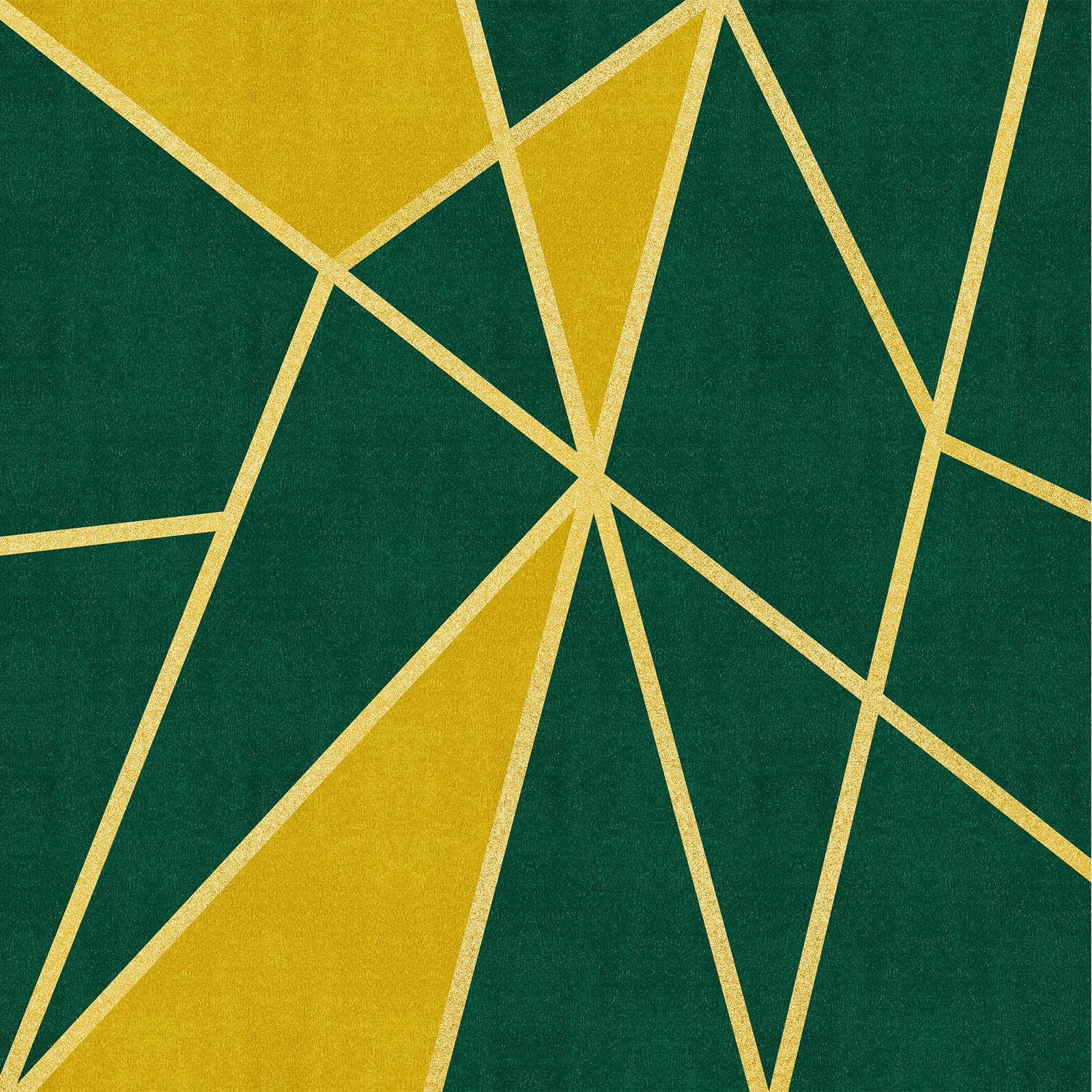 Kwadratowy dywanik, szmaragdowa zieleń, kamień winogronowy żółty, zielono-żółty, 200 x 200 cm, do sypialni, salonu, jadalni, biura, przedszkola klasowego,