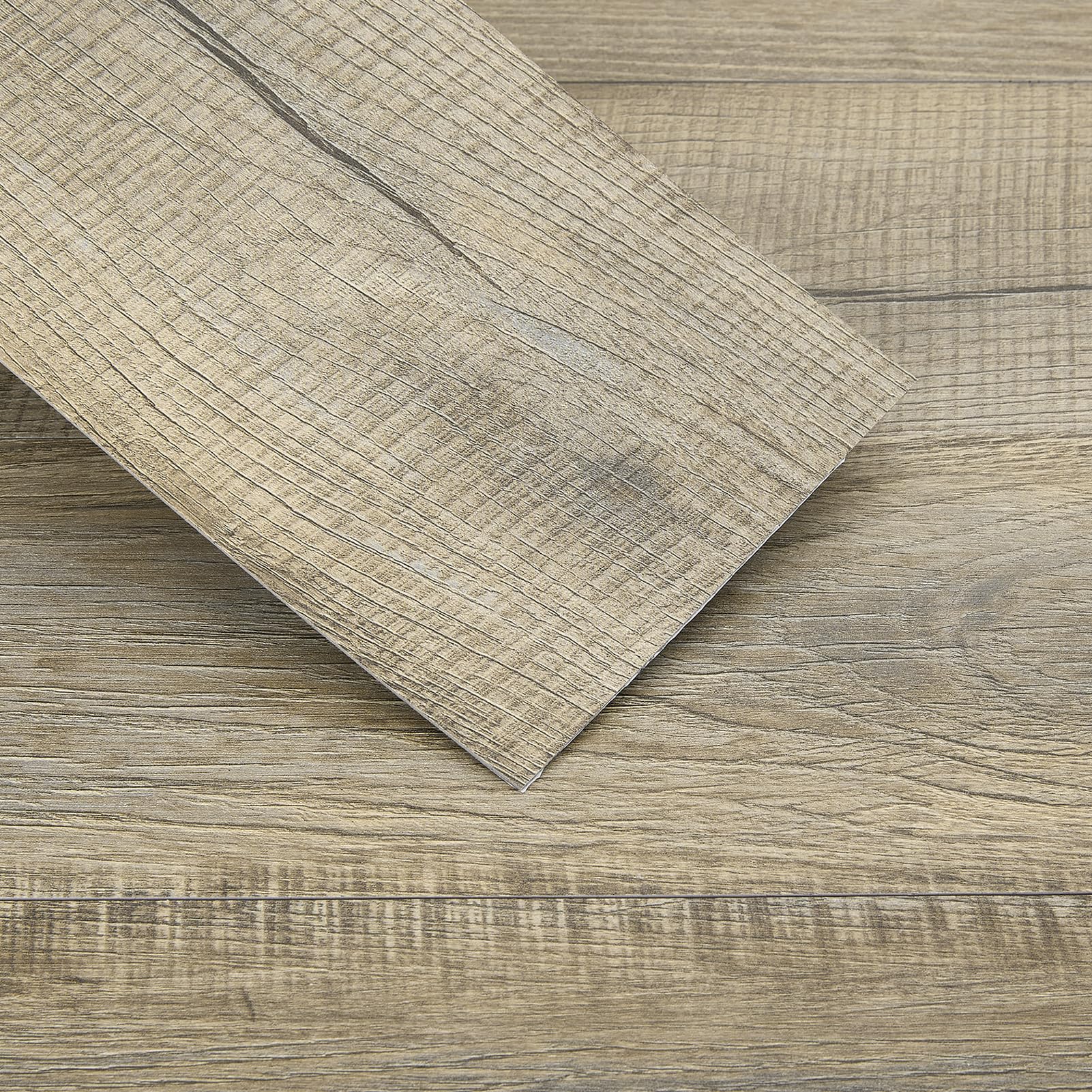 INMOZATA Light Oak Peel and Stick Floor Tile