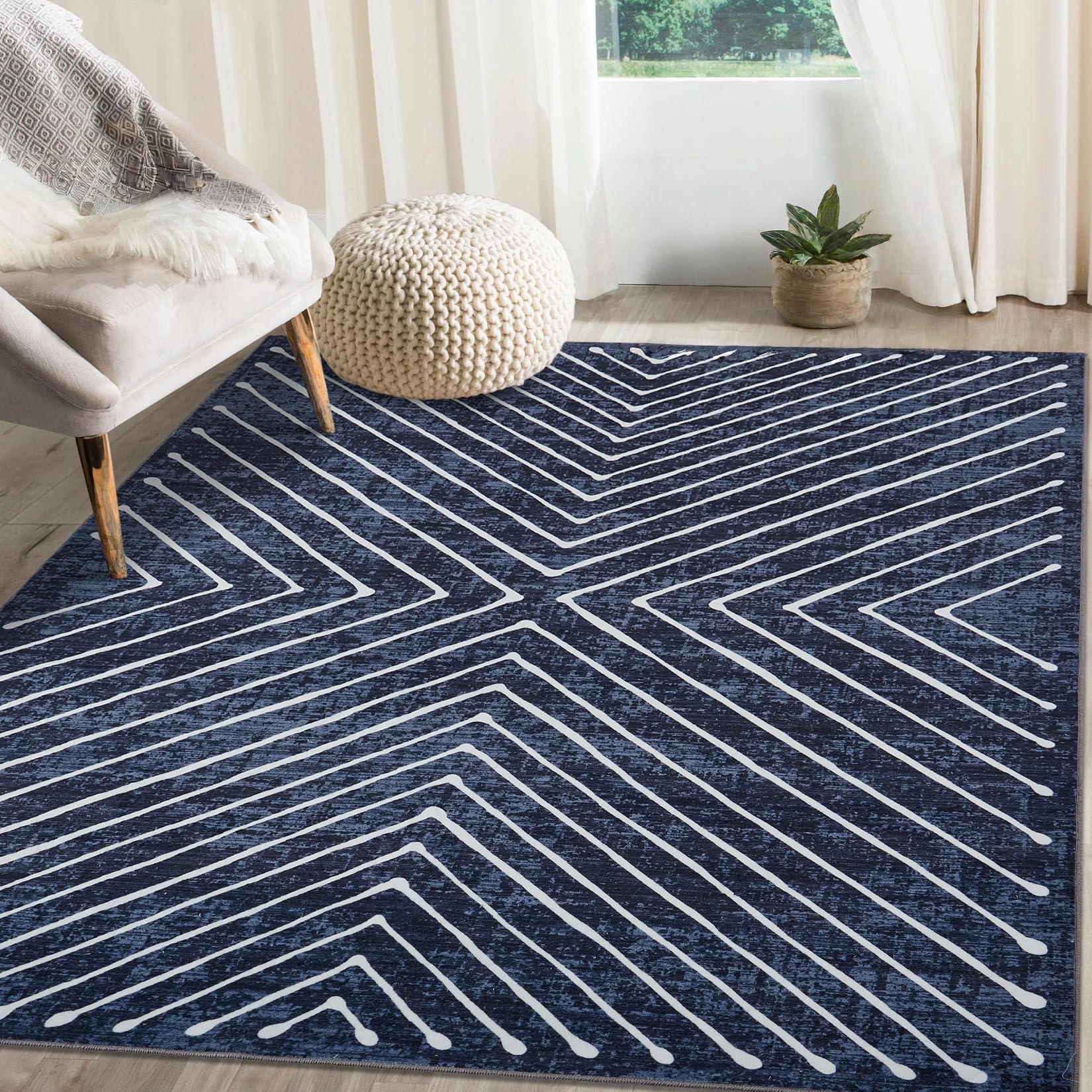 LuxFocus Teppich Geometrisches Muster