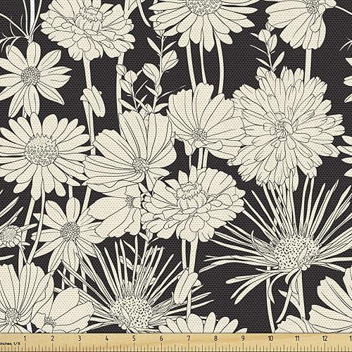 Vista 805 de Ambesonne - Tela de punto elástica