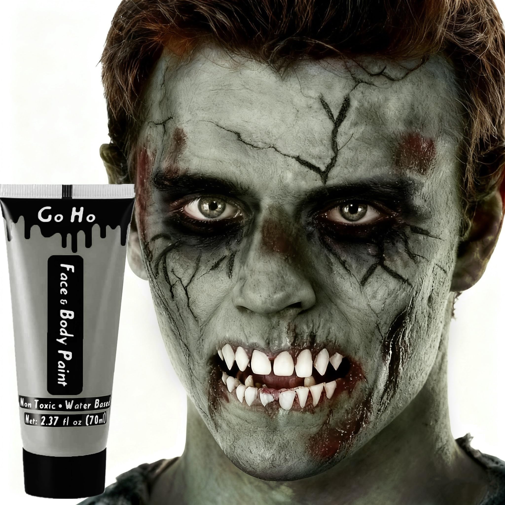 Amazon.com : Go Ho Zombie Makeup Face Body Paint Washable(2.37 oz