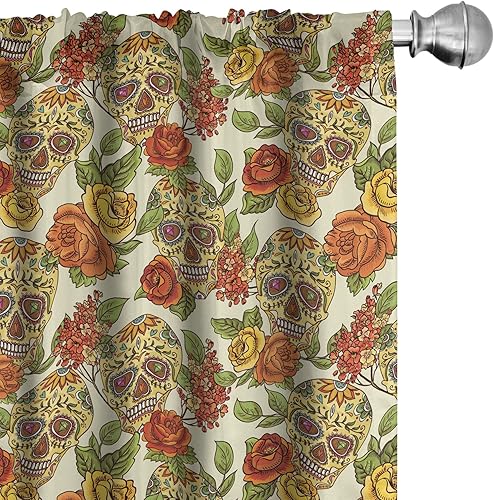 LUNARABLE - Paneles de cortinas multicolor