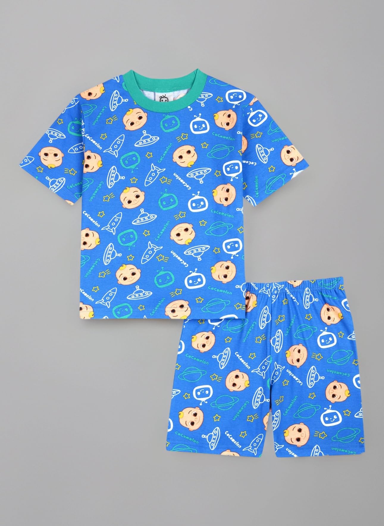 CoComelon Baby Boys Pyjamas Short Toddler Summer Pjs, Ages 6 Months to 5 Years, Official Merchandise