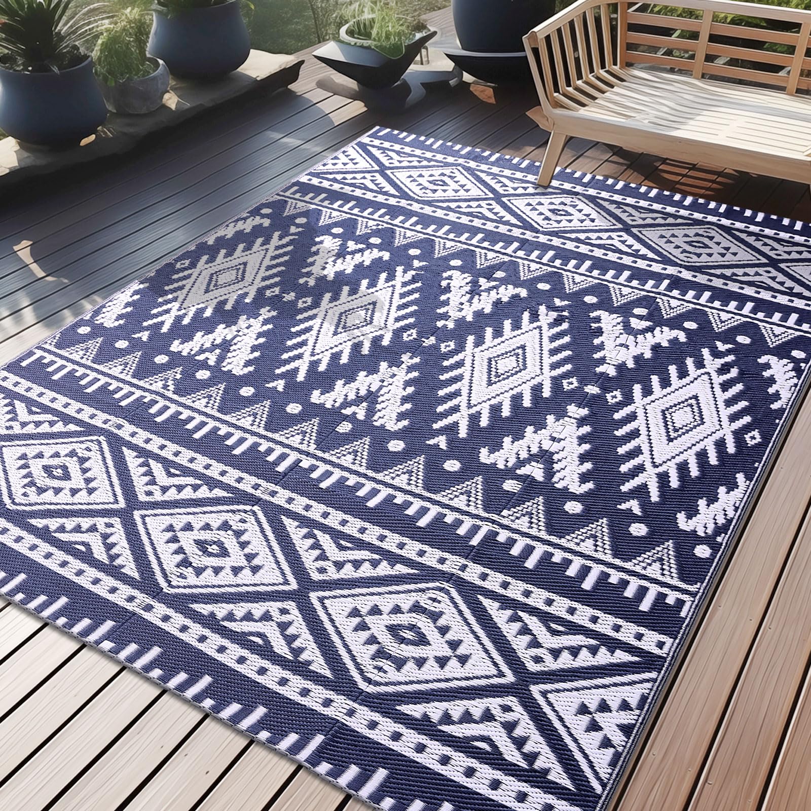 Homaxy Outdoor Teppich, LingXingBiaoChi