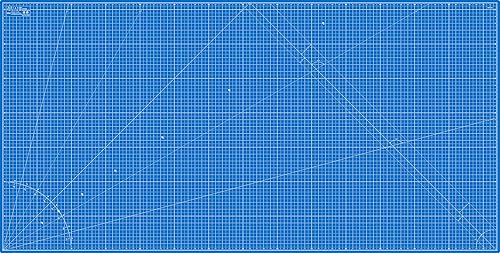 Vista 39 de Elan Tapete de corte A4 azul, tapete de corte autorreparable de 9 x 12 pulgadas, tabla de manualidades de 5 capas azul, tabla de pasatiempos