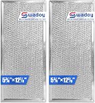 Wadoy paquet de 2 W10208631A Remplacement du filtre à graisse micro-ondes , compatible avec Whirl-pool, Maytag, KitchenAid, Jenn-Air, remplacer PS3650910 AP5617368 5.81 cm x 12.94 de pouce