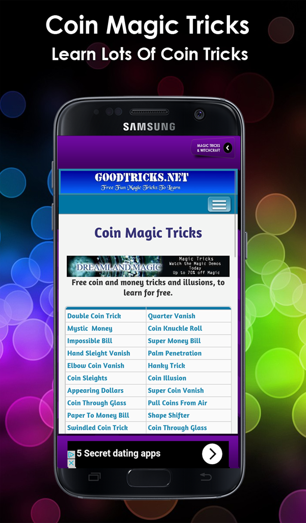 Easy Magic Tricks for Android