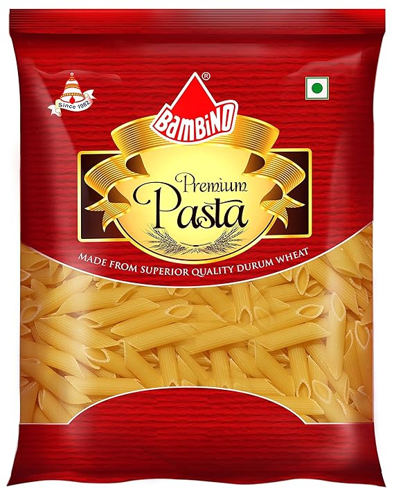 Pasta, Penne, 500G Pouch, Vegetarian