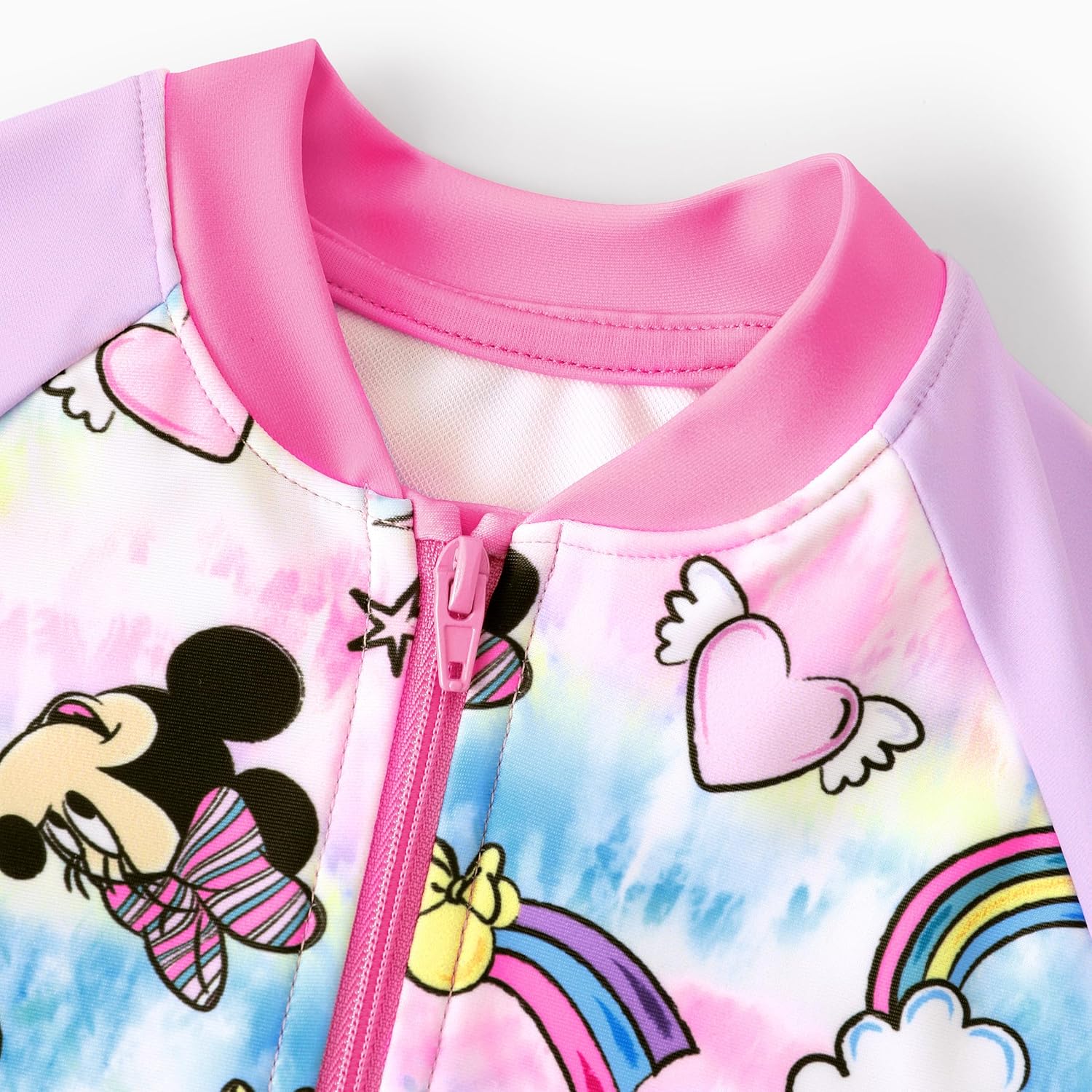 Disney Frozen Spiderman Princess Girls Swimsuits Long Sleeves Rashguard Bathing Suits UPF 50 Swimwear for Toddler Size 3M-6T