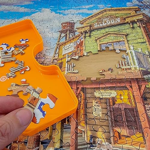 Miniatura 9 de Springbok Rompecabezas de 500 piezas Old Western Town - Fabricado en Estados Unidos