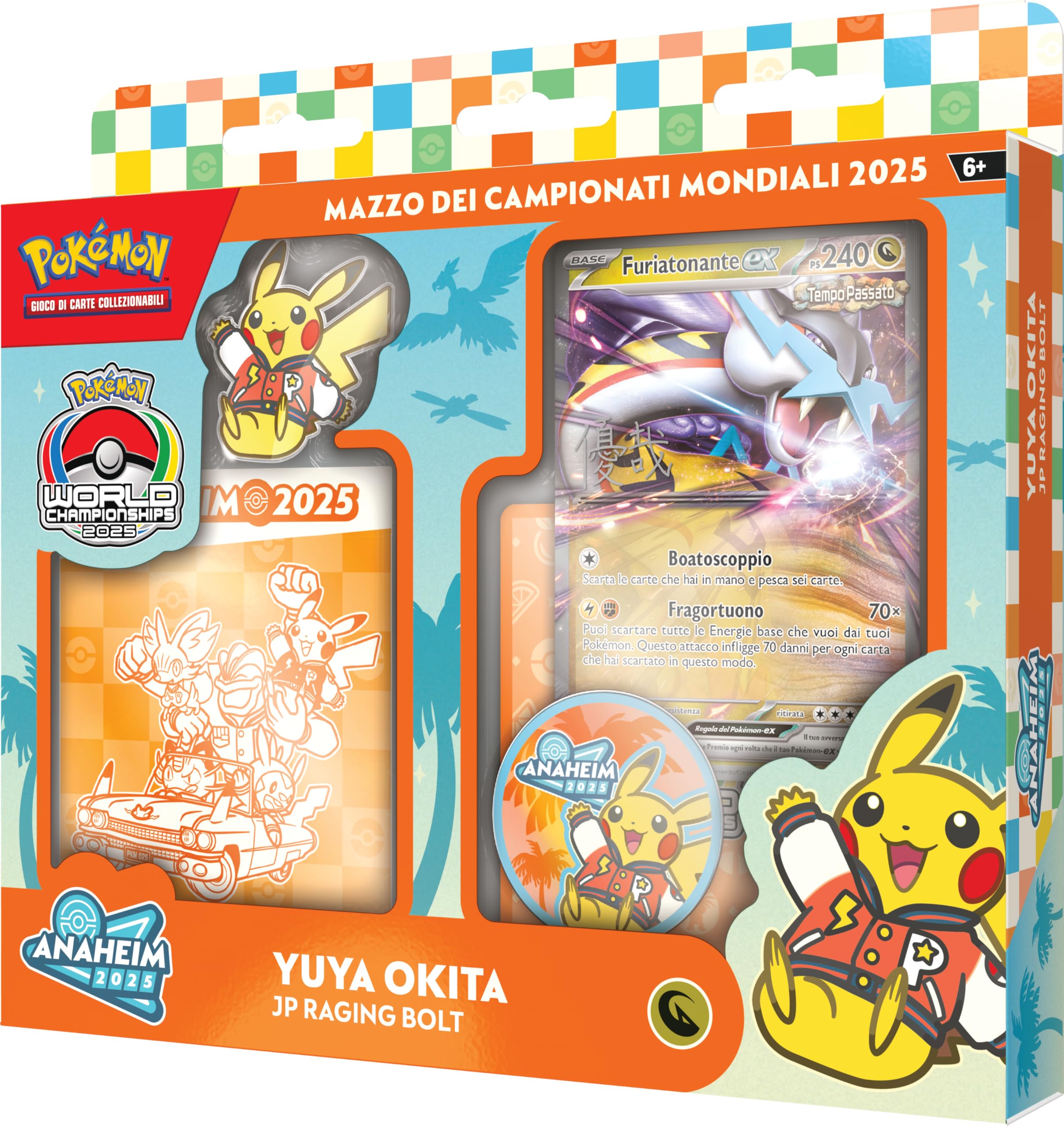 Pokémon: mazzo dei Campionati Mondiali 2025 del GCC Pokémon (Yuya Okita), Edizione in Italiano