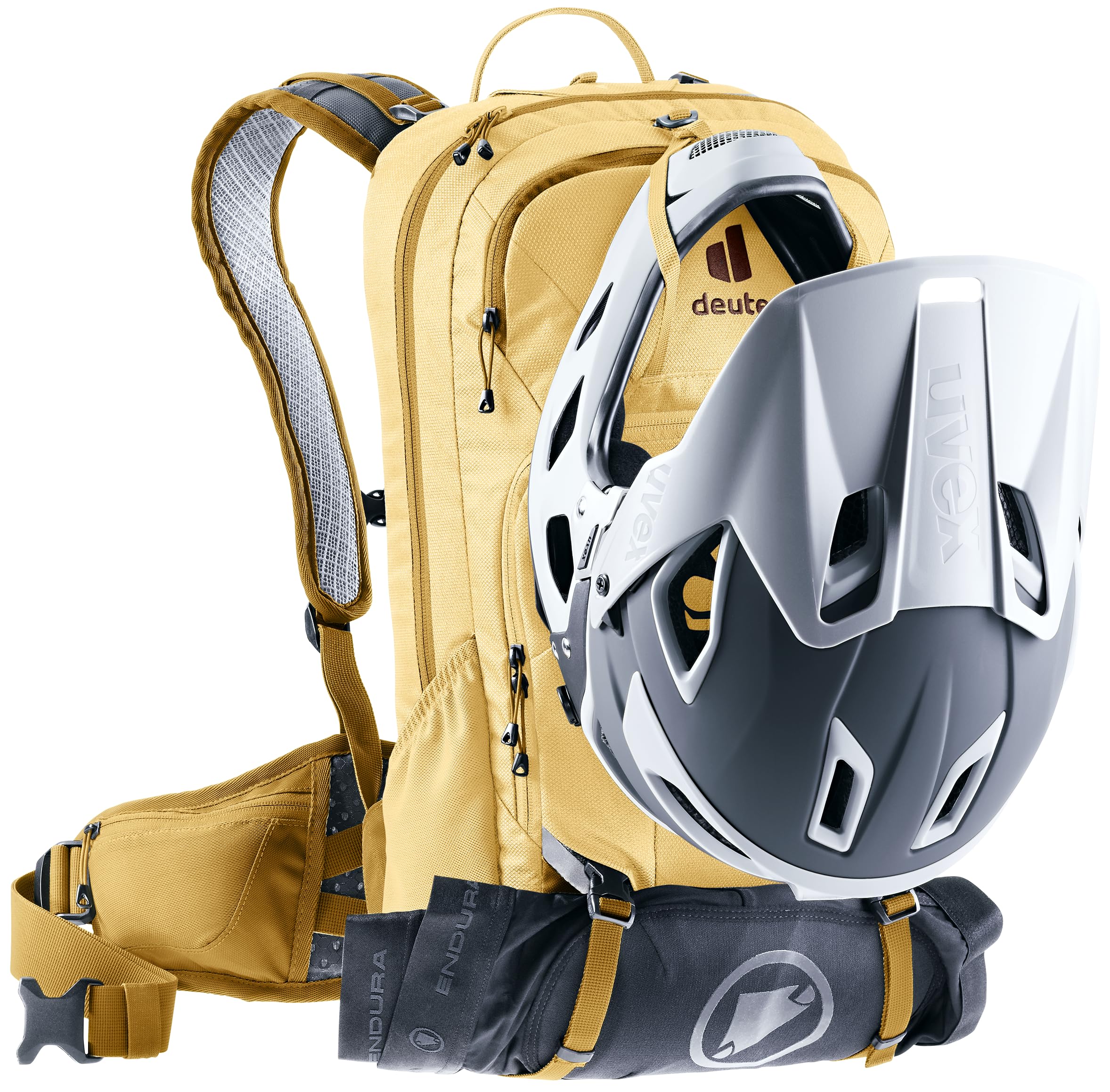 Deuter Attack 16 - Zaino da ciclismo con paraschiena