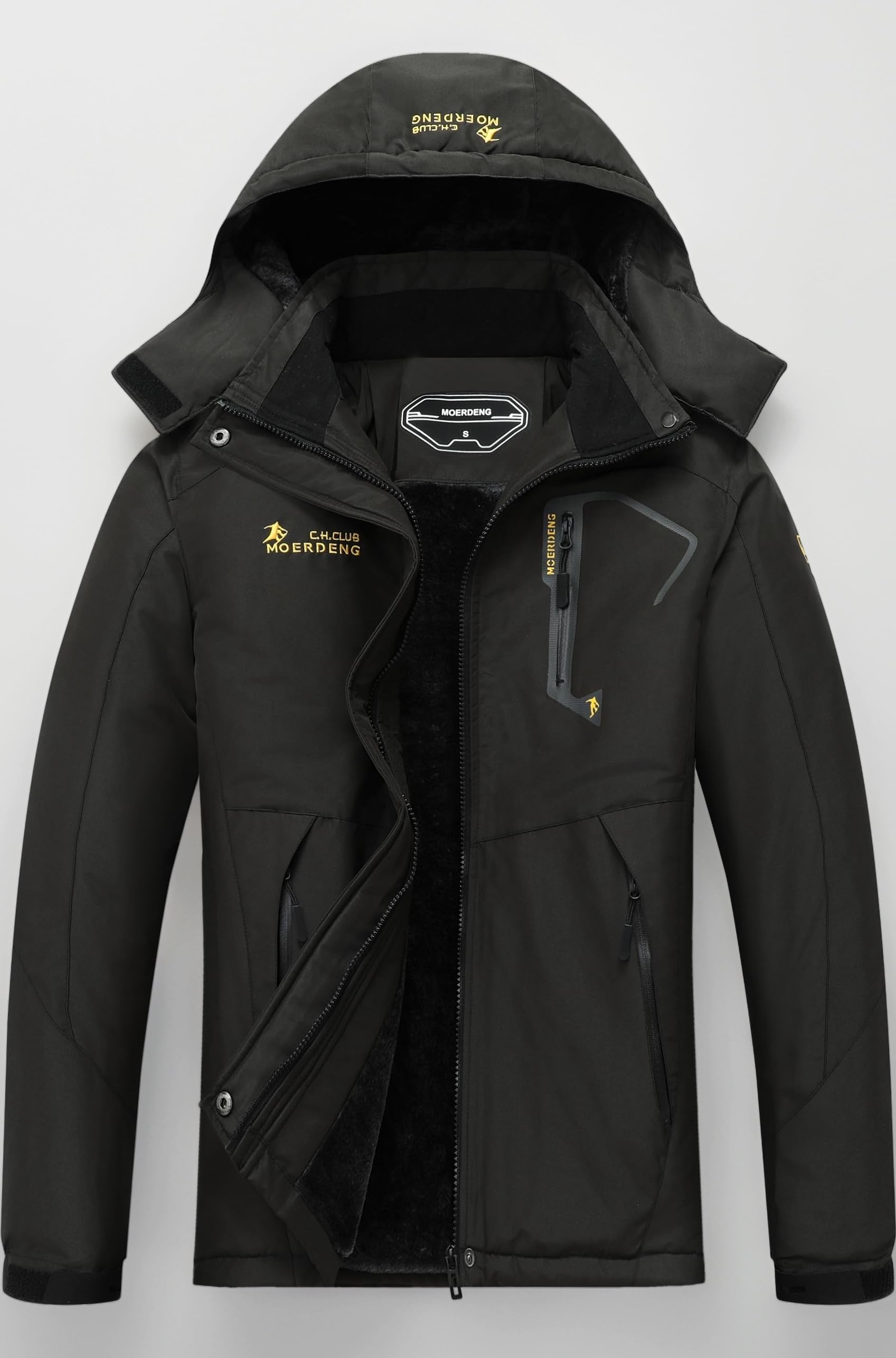 Women's Waterproof Ski Jacket Warm Winter Snow Coat Mountain Windbreaker Hooded Raincoat