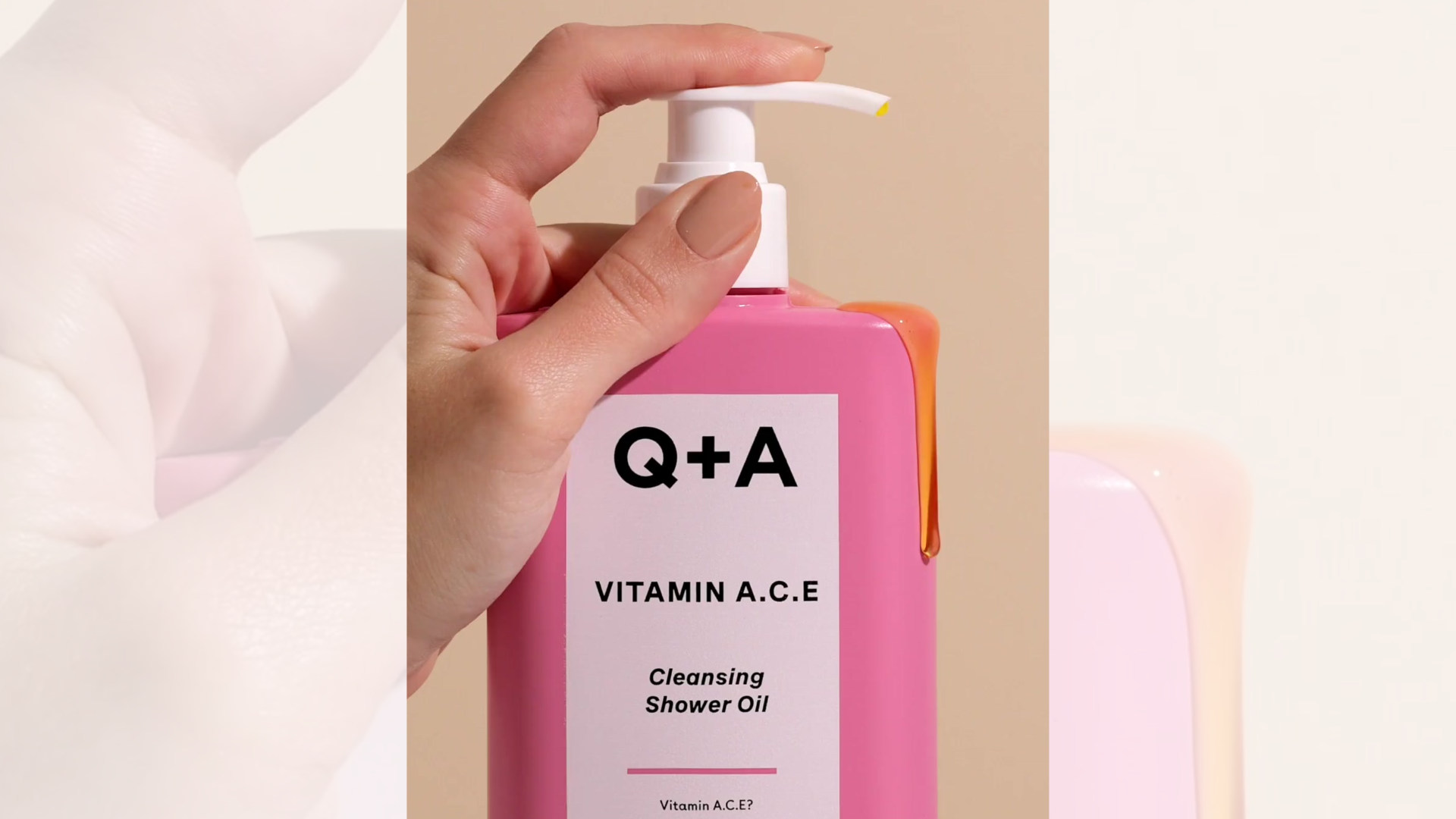 Q+A Vitamin A.C.E Cleansing Shower Oil (250ml), Cleansing Oil Shower Gel  Alternative, Body Care, Hydrating Body Wash with Berry & Sea Buckthorn  Oils, Tropical Mango & Guava Scent, Moisturises, Soothes : Amazon.co.uk: