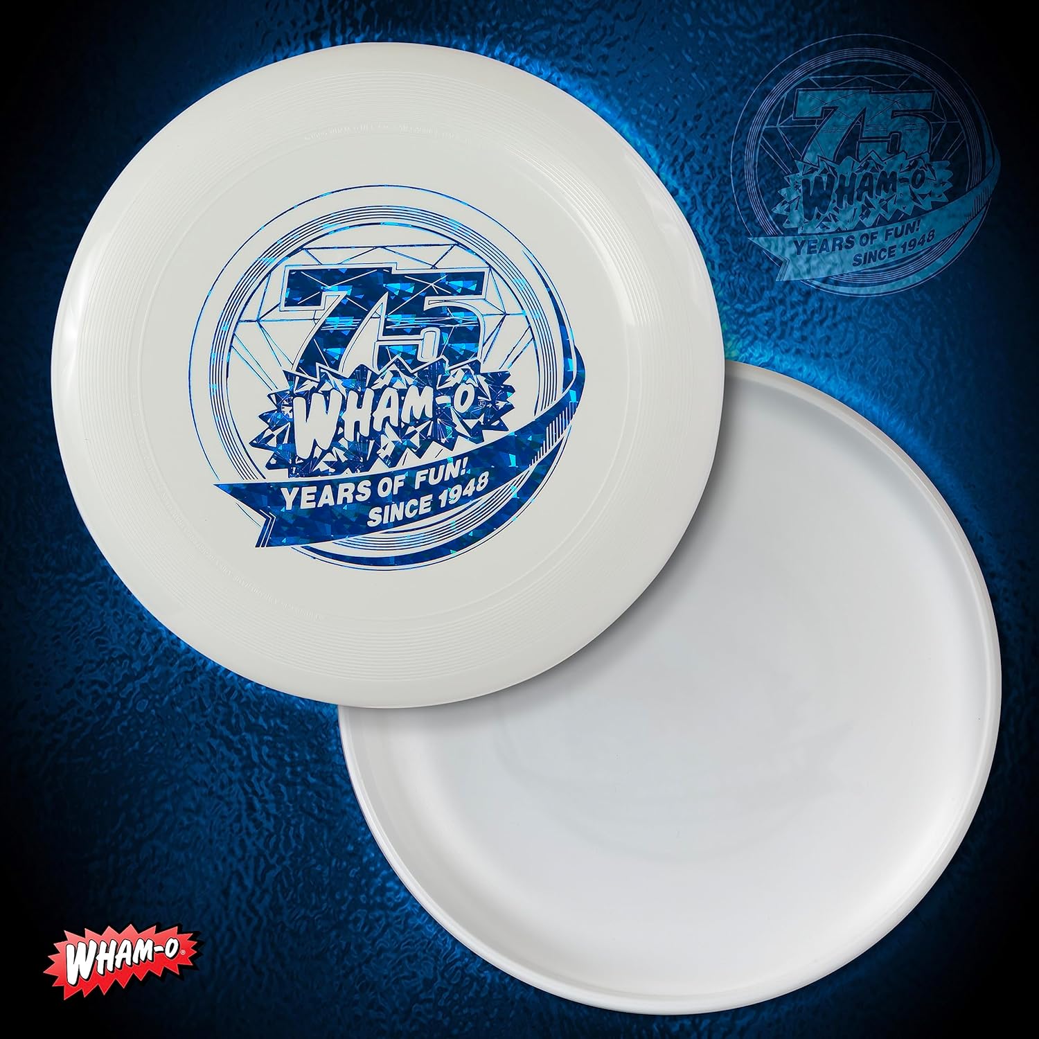 Wham-O Frisbee 75th Anniversary 175g Flying Disc - 10.8 Inch Diameter Limited Edition Collectors Item - The Original Frisbee Flying Disc Outdoor Games. Proudly Made in USA