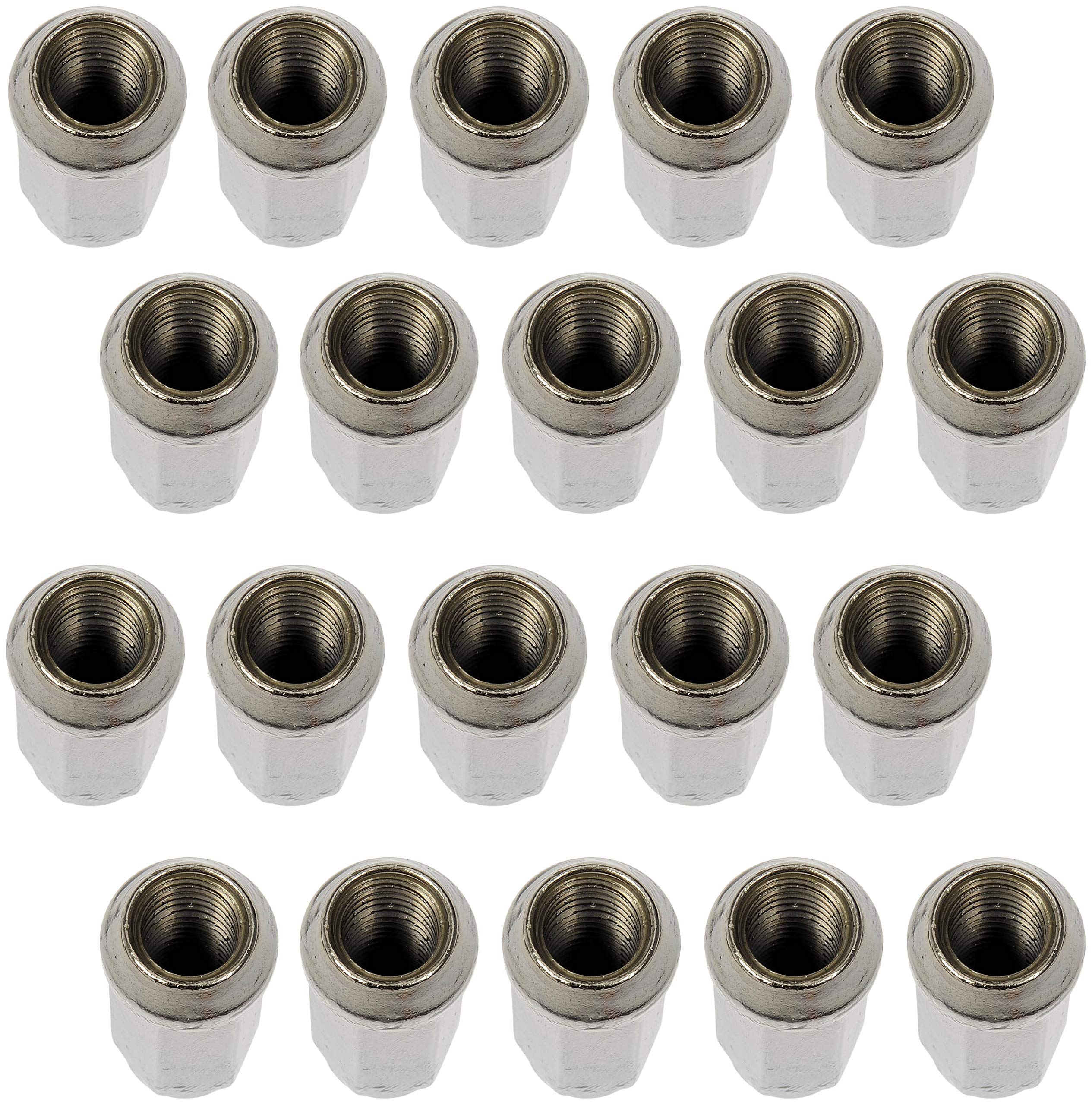 Dorman 711-1405 nakrętka do kół żołędzie M14-2.0 do wybranych modeli Ford, Lincoln, chrom (24 sztuki)