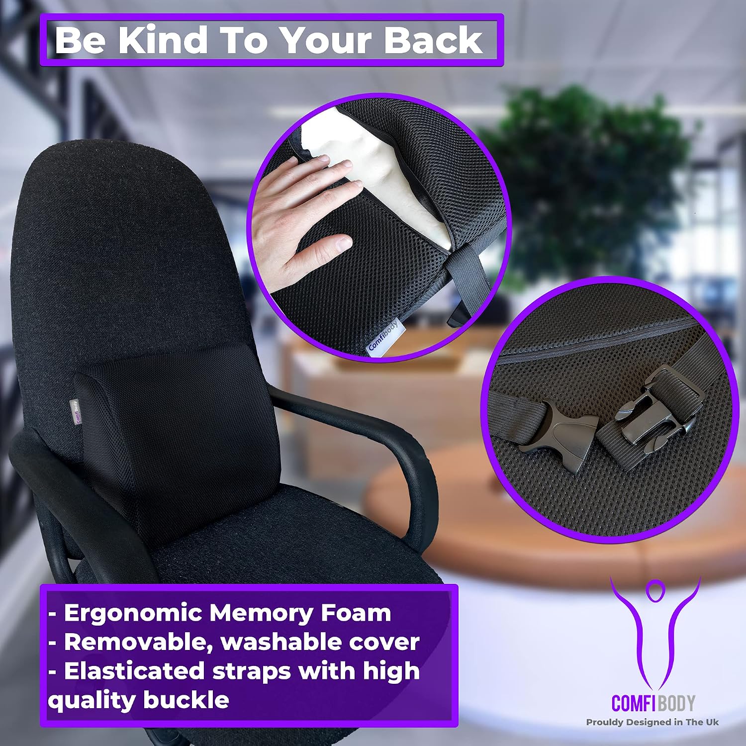computer chair back support
