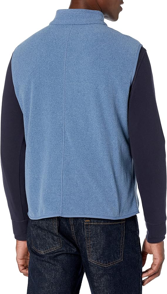 Amazon.com: Amazon Essentials Men's Full-Zip Polar Fleece Vest