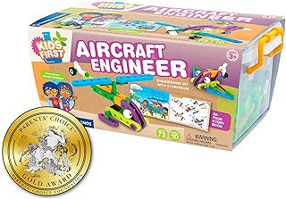 Thames & Kosmos Kit de Primeros automóviles para niños, Ingeniero de aviación, Multi Color, Estándar