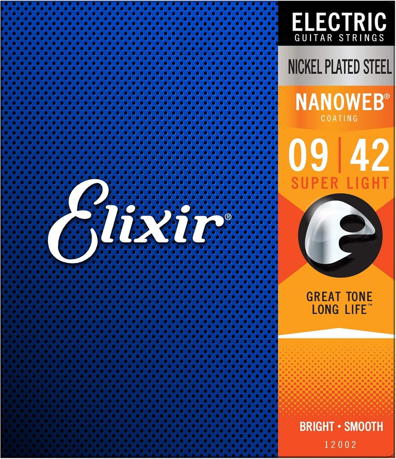 Elixir 12002 Electric Nano Super Light 9-42 (3 Pack Bundle)
