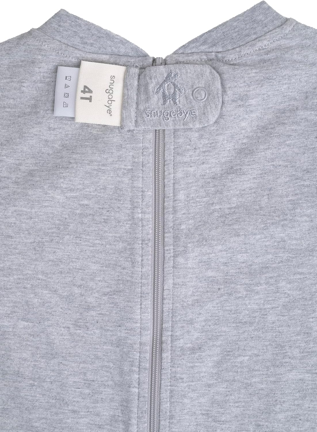 Snugabye Kids Adaptive, Anti-Strip Back-Zip Lightweight Romper Made With 100% Organic Cotton | Designed for Special Needs - Image 3