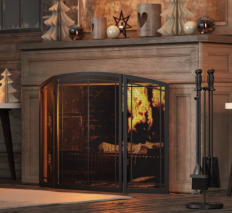 ビンゴ　F0用額縁セット Amazon.com: Fire Beauty Fireplace Tools Set 5 Pieces Wrought