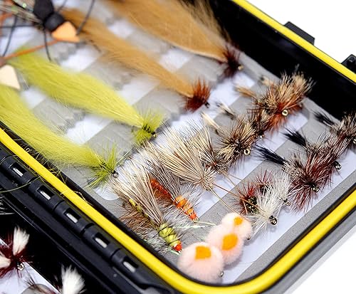 Miniatura 13 de Surtido de moscas de pesca con mosca para producción de 24/36/50/60 Seco, húmedo, ninfas, serpentinas, caddis Señuelo de pesca para trucha, 12