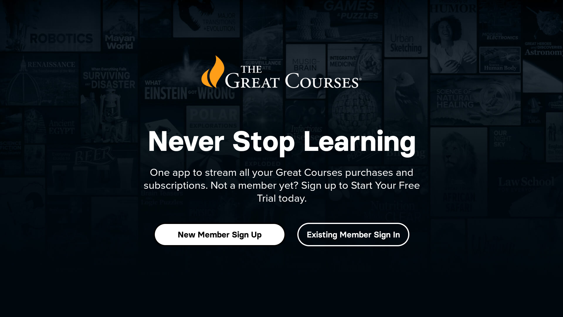 First Course Apps The Great Courses - App on Amazon Appstore