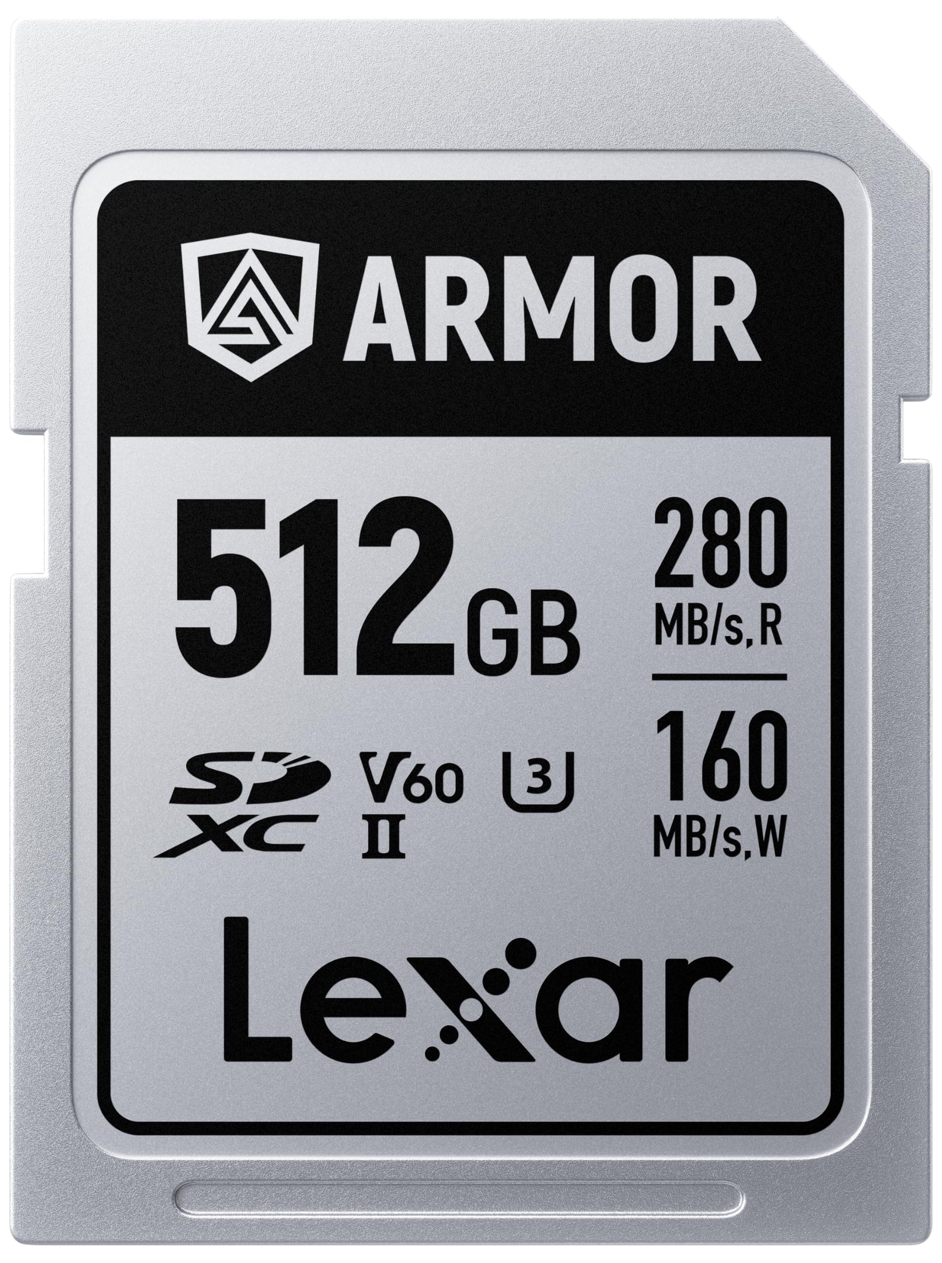 Lexar 128GB (2-Pack) Professional 1667x SD Card, UHS-II, C10, U3, V60, Full HD, 4K, Up To 250MB/s Read SDXC Memory Card, for Professional Photographer, Videographer, Enthusiast (LSD128CBNA16672): Single 280MB/s 512GB